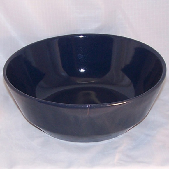 VTG Navy Frankoma Serving Bowl #6N - Picture 4 of 8